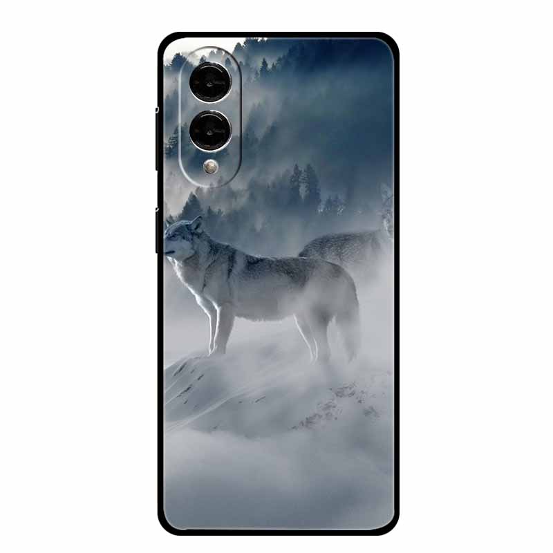 

Phone Case For Samsung S25 Edge Cases Wolf Lion Soft Silicone Protector Shells For Samsung Galaxy S25 Edge Fashion Case S 25Egde Galaxy S25 Edge