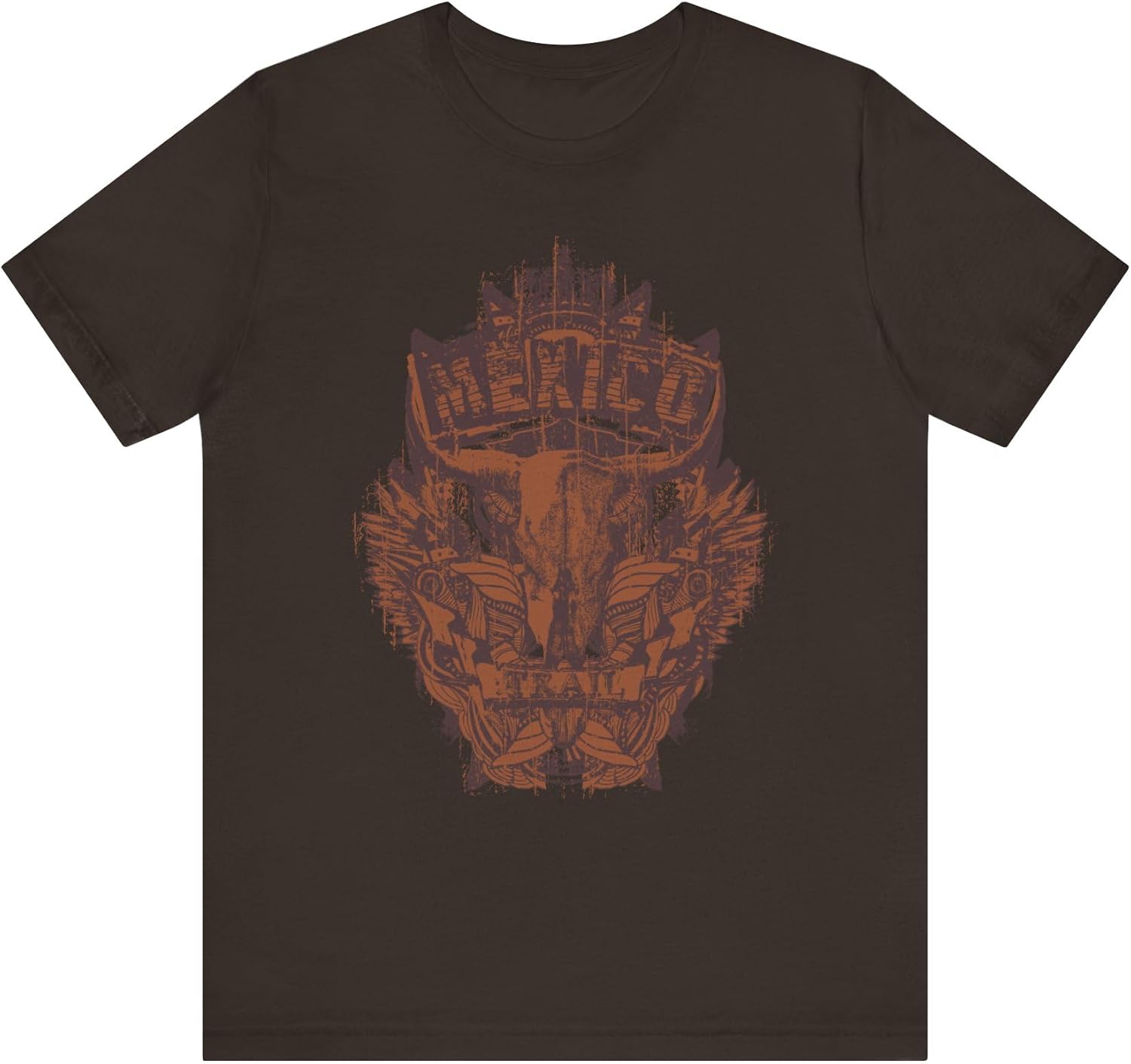 Old Brand Mexico Graphic Design Tee, Old Brand Shirt, Vintage Tees, Art Design T-Shirt, Graphic Tee, Retro Mexico Art Shirts S разноцветный