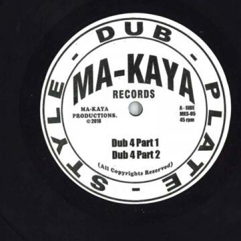 

10inch Record MA KAYA - Dub 4 Part 1; Dub 4 Part 2 / Life C MKS05 Ma-kaya UK 2018 UK Reggae, Ska & Dub Used