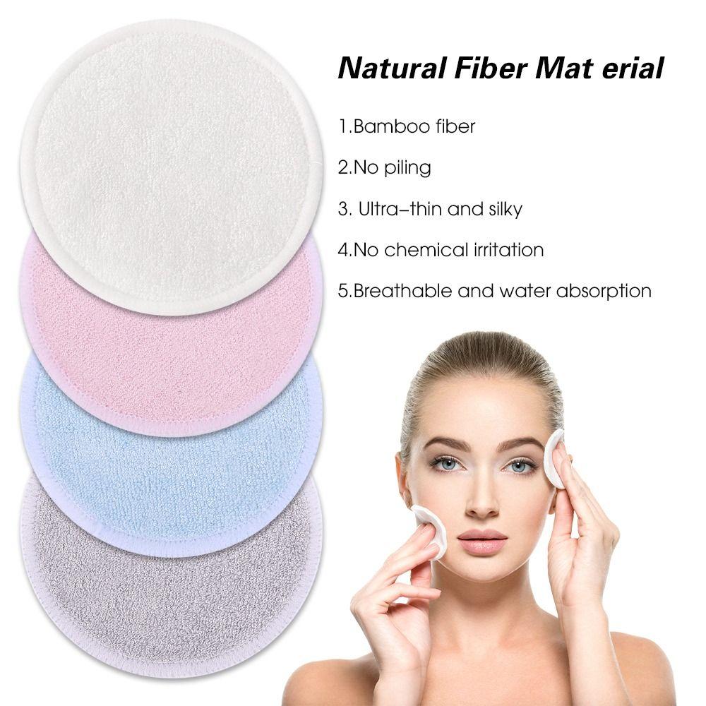 Wipes Skin Care Tools Reusable Puff Makeup Remover Pads Face Cleansing Cloths Washable Cotton Pads