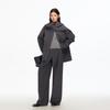 VEROMODA Women's Winter Draped Straight-Leg Trousers