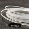 Plastic Bone Strips for Wedding Dresses, Bras, Underwear, Swimwear, and Shapewear - Roll for Free Cutting and Support.