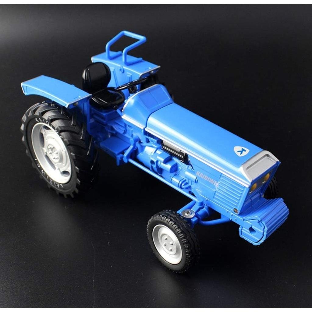 1/18 Scale Alloy Tractor Model Stand Alone for Agricultural Vehicles Gift Box Toy Car for Children Collection Birthday  Christmas Halloween Gifts