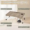 VECELO Folding 70cm X 48cm X 27cm Multifunctional Laptop Large Design That Complements Simple Japanese Table, (W) (D) (H), 2.95kg, Desk, PVC-coated