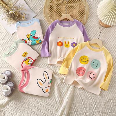 Nuovo Stile Maglia Calda a Maniche Lunghe in Velluto Tedesco per Bambini e Bambine