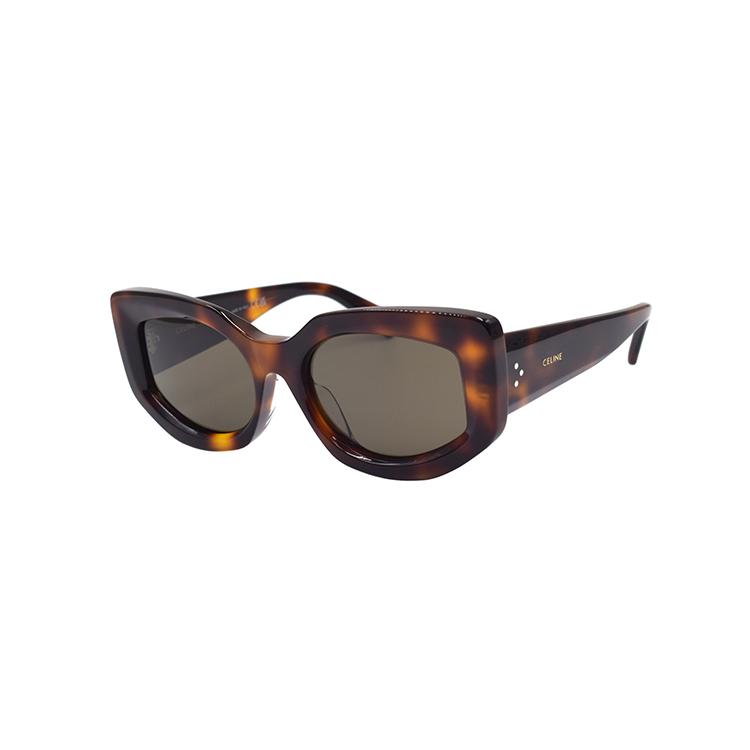 

Celine Dots Series Geometric Butterfly Frame Sunglasses Women sunglasses CL40277F-53E White Eyeglass Pouch