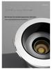 Anti-Glare Recessed Downlight with Integrated Spotlight for Living Room Ceiling