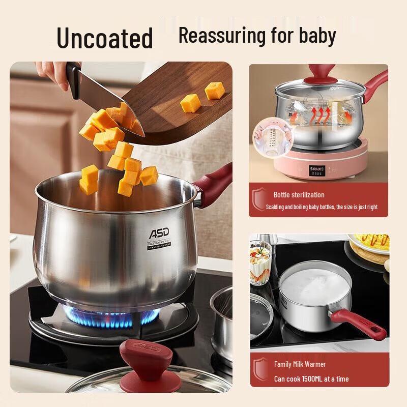 ASD 316L Stainless Steel Milk Pot