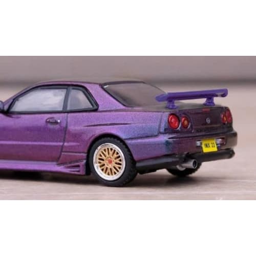 Inno Models 1/64 Nissan Skyline R34 GTT Magic Purple International MotorXpo Hong Kong 2022 Event Limited Edition Model (Assembled)