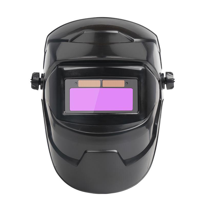 Solar Auto-Dimming Welding Mask, Anti-Spatter, Head-Mounted for Argon Arc