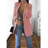 Blazers Coats for Women Elegant Casual Clothing Autumn Winter Shoulder Pads Business Suit Vintage Ladies Jackets Fashion