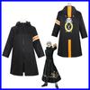 Anime One Piece Pirát Trafalgar D. Cosplay kostým Zákon o vodě Černý plášť Klobouk Kalhoty Dlouhá bunda do větru Párty Karneval Pánský oblek