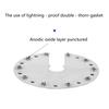 Grounding Clamp Solar Mount Gasket Lug PV Photovoltaic Solar