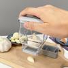 Efficient Garlic Mincer Garlic Silcer Stainless Steel Kitchen Utensils Garlic Crusher Garlic Cutter Suitable for Garlic
