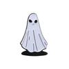 Scary Alien Hug Ghost Brooch