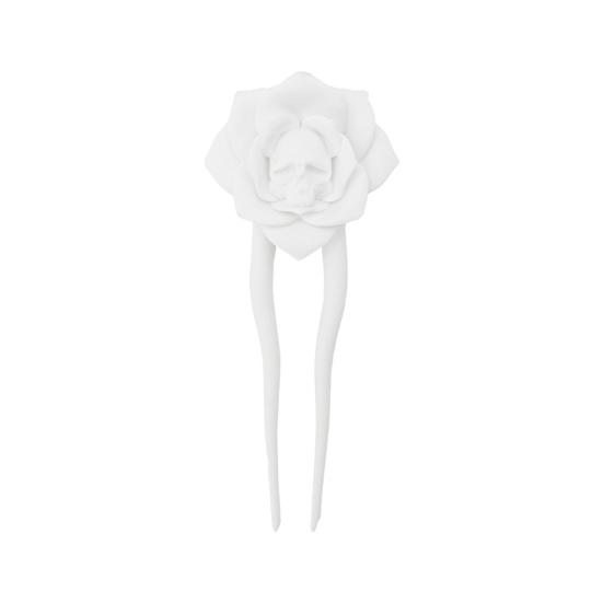 1/2Pcs Hair Stick Skull Rose Flower Shape Hairpin Dark Design Hairpin Weddings Parties Photography Girl Hair Accessories