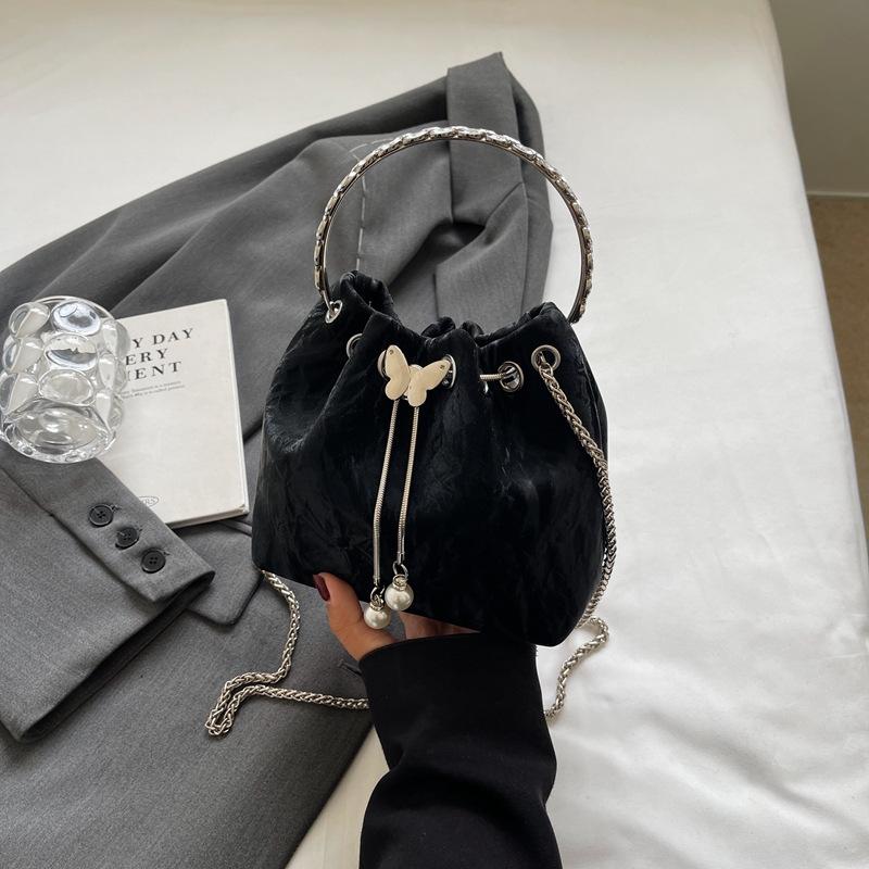 Small Bag Women's New Fashion Hand Carry Small Square Bag Chain Shoulder Messenger Bag