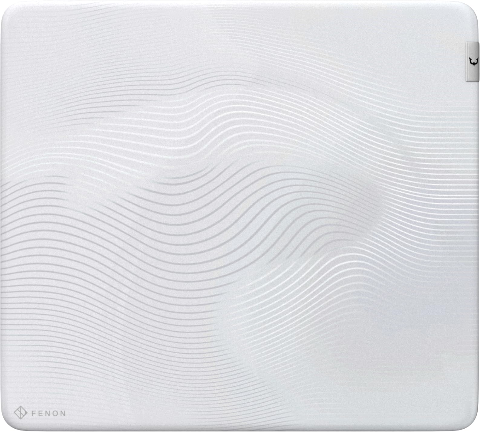

REJECT Gaming Mouse Pad White FENON Cloth Balance Type Large Arc Edge Rubber Base White XL SOFT Moon White 500×450×4mm