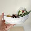 DIY Candle Boat Mold Resin Hemp Rope Sailing Boat Candle Holder Epoxy Casting Mold Small Boat Silicone Storage Box Cement Mold