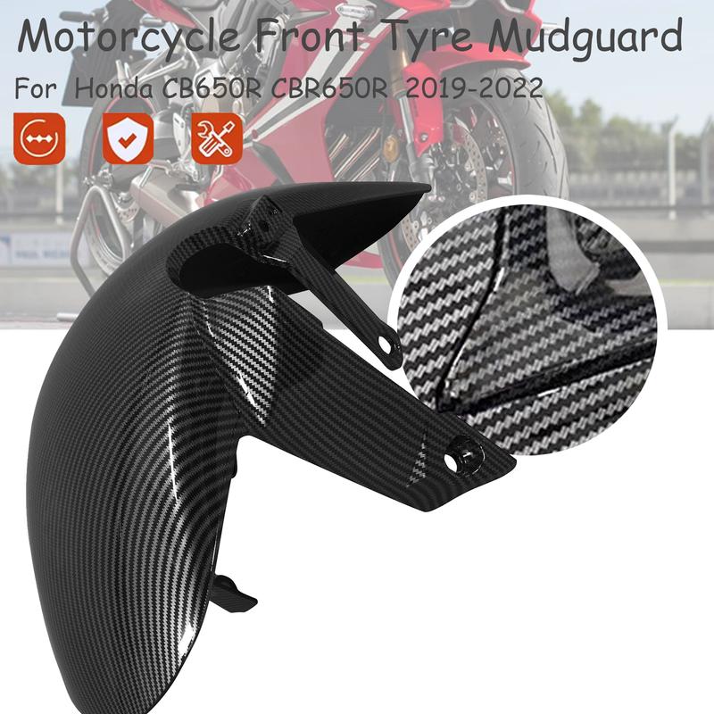Motorcycle Splash Guard Accessories Front Wheel Hugger Fender Mudguard Mud For Honda CB650R CBR650R CB CBR 650R 2019-2022