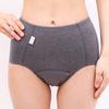 Natural Moon Organic Cotton Absorbent Made in Absorbent Sanitary Panties Charcoal Panties, Japan, Women's (Sizes L-LL, Gray)