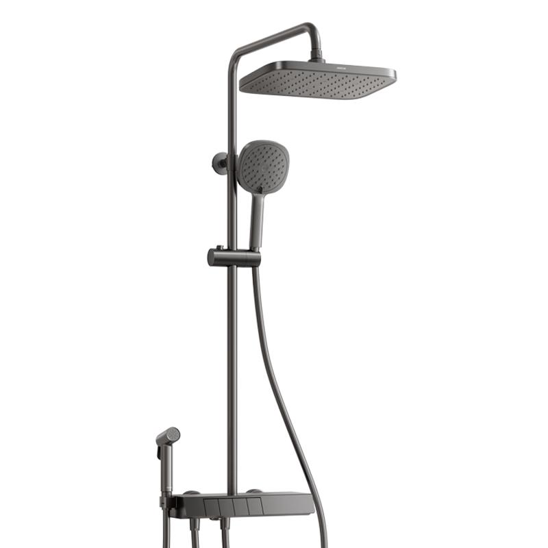 Arrow Piano Key Shower System with Storage