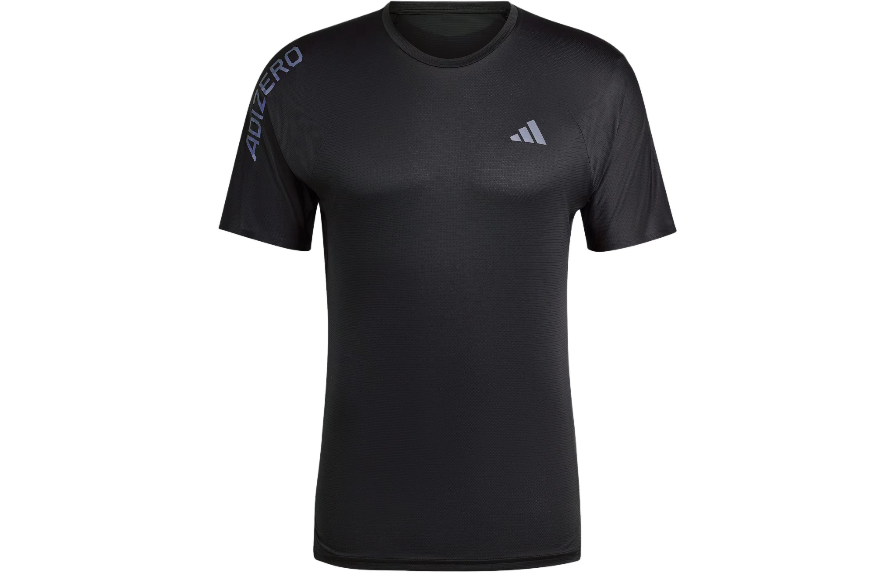 Adidas T Shirt Men s Black Gray IK9718 S