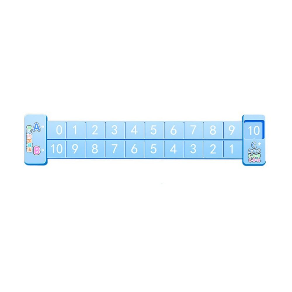 Enlightenment Aid Straight Ruler Early Education Student Ruler Number Decomposition Ruler  Addition