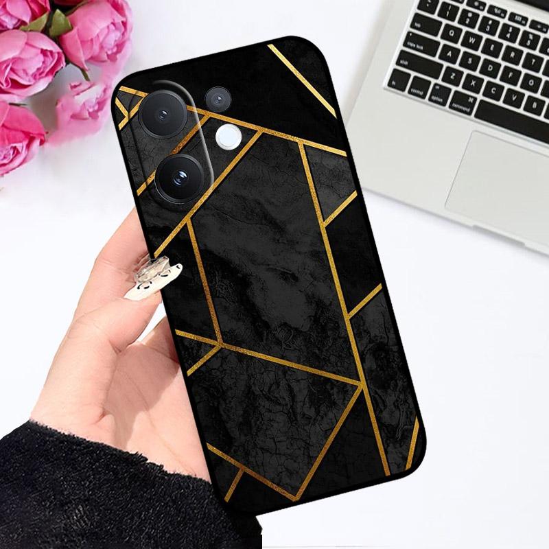 For VIVO T4 Pro T4Pro 5G Case V2510 Fashion Cute Cartoon Soft Silicone TPU Back Cover Coque For VIVO V60 V 60 VIVOV60 Phone Bags