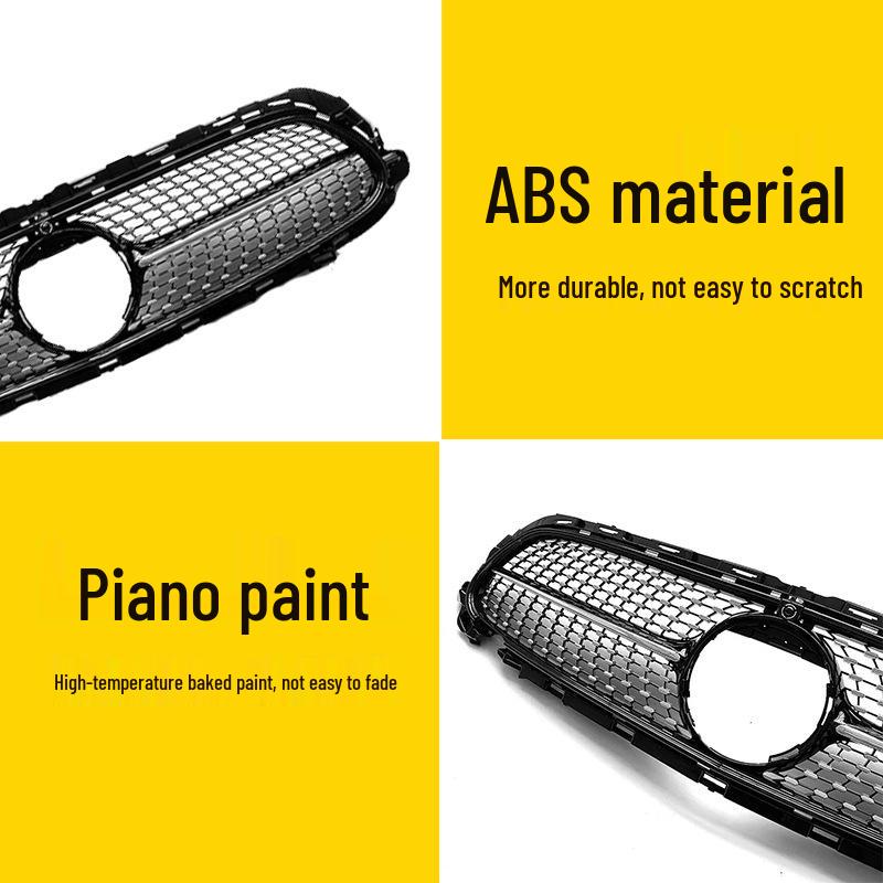 Genuine 2021-2023 Mercedes-Benz E-Class W213 Starry Night Black Grille Replacement.