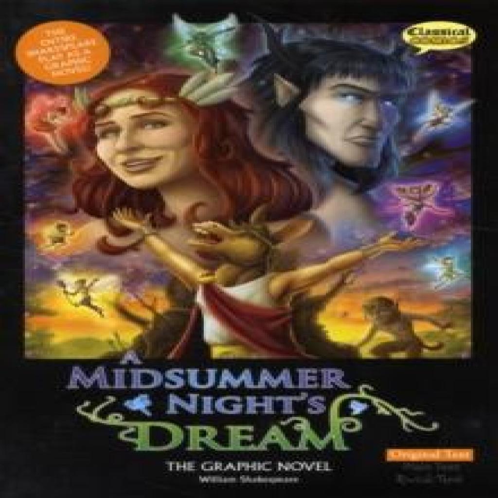 A Midsummer Nights Dream The Graphic Novel by William Shakespeare Paperback Book 9781906332891