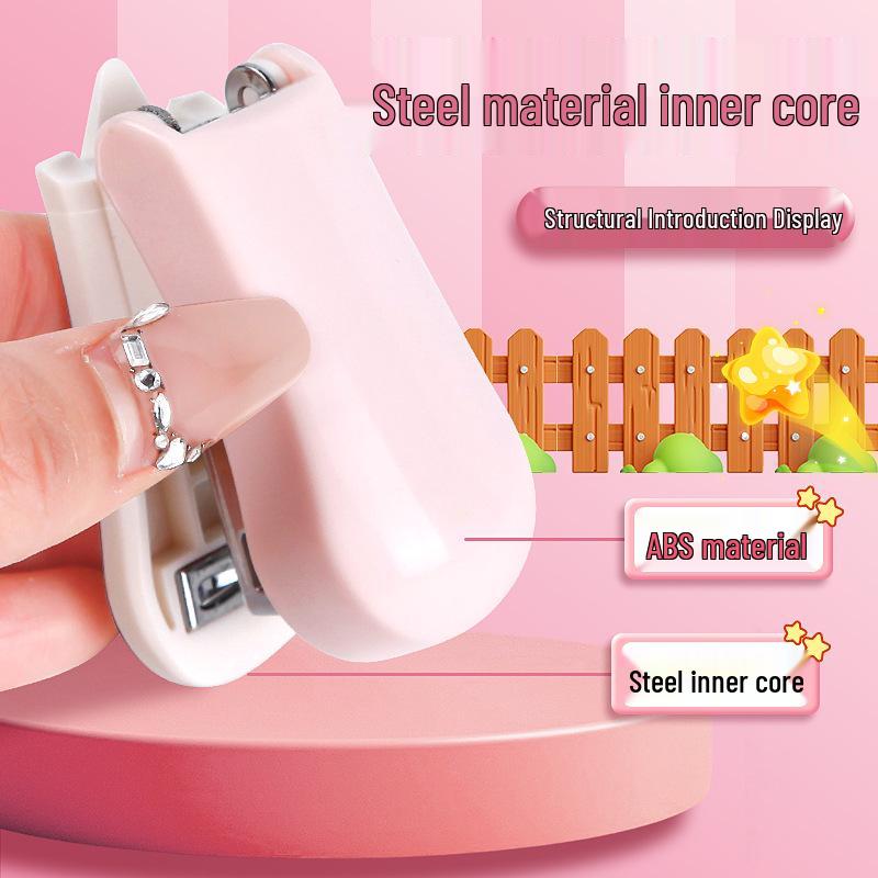 Mini Cartoon Stapler: Kid-Friendly, Effort-Saving, Portable and Cute