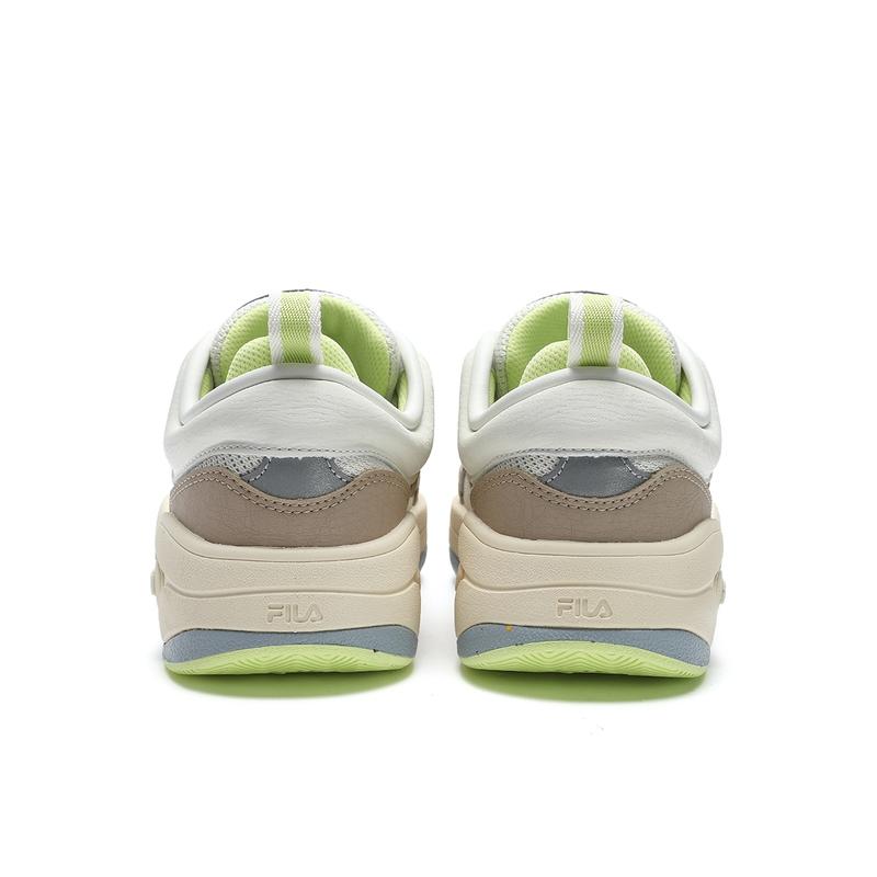 Fila Vitality Colorful Durable Low-Top Skate Shoes Women Sneakers Off-White Cuban-Sand F12W432202FBG