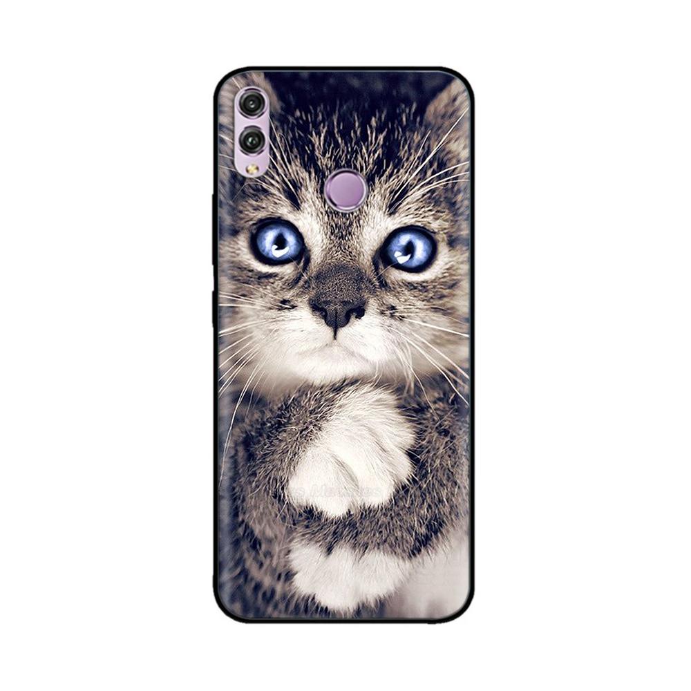 For Huawei Honor 8X Case Silicon Soft TPU Cartoon Painted Back Cover Phone Case for Huawei Honor 8X 8 X Honor8x Cases Bumper