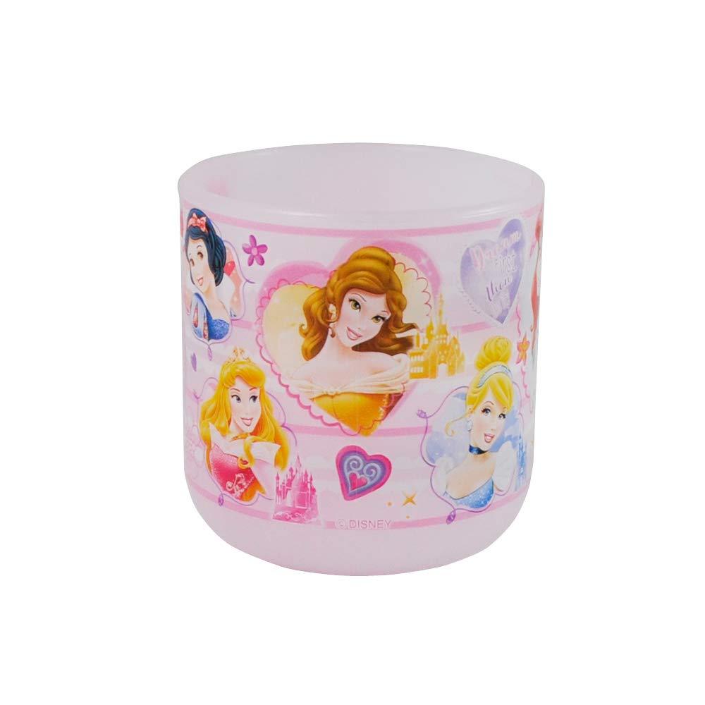 Skater Toothbrush Set with Stand and Princess Disney for Kindergarteners Ages Cup, Design, 180ml, 14.5cm, 3-5, KTB5-A