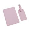 Free Customizable Name Passport Cover And Luggage Tags Set Lightweight Travel Accessories - Passport Holder And Suitcase Tag