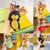 Plush Dachshund Keychain Dog Keyring Cartoon Card Bag Toy Pendant Gift Kids