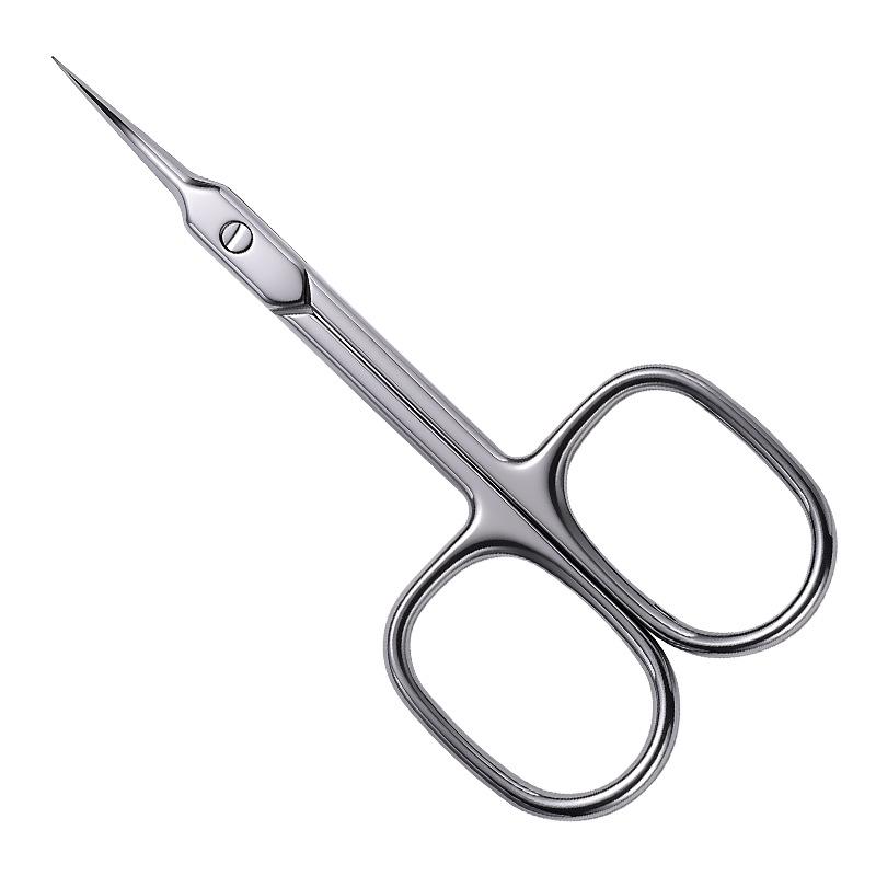 First Generation Russian Style Cuticle Nippers: Small Scissors for Pre-Treatment Nail Art with Genuine 4-Sided Blade