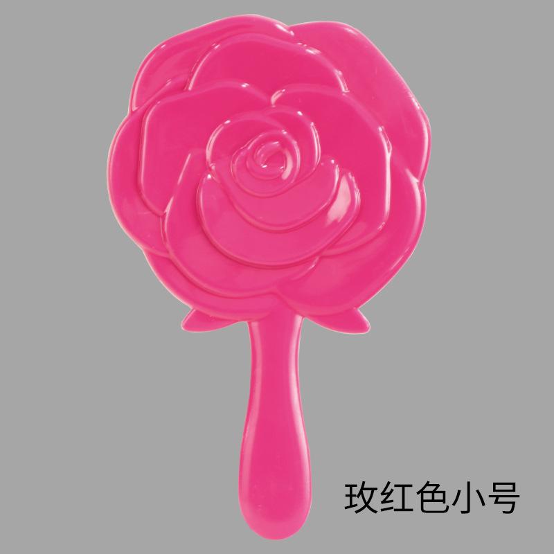 

Ретро Зеркало для макияжа в форме розы, 3D стерео, компактное, 4 цвета на выбор, ручное зеркало, компактное зеркало