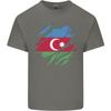 Torn Azerbaijan Flag Azerbaijani Day Football Unisexs Light Cotton TShirt