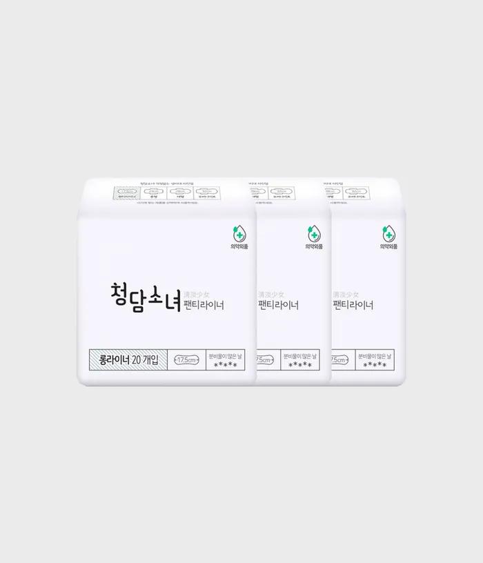 Cheongdam Girl Panty Liner 4-month Package