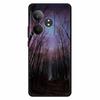 For Realme GT 6T Case Soft Feeling Silicone Luxury Phone Covers For Realme GT 6 GT6 Cases TPU Painted Marble Beautiful GT6t Wolf