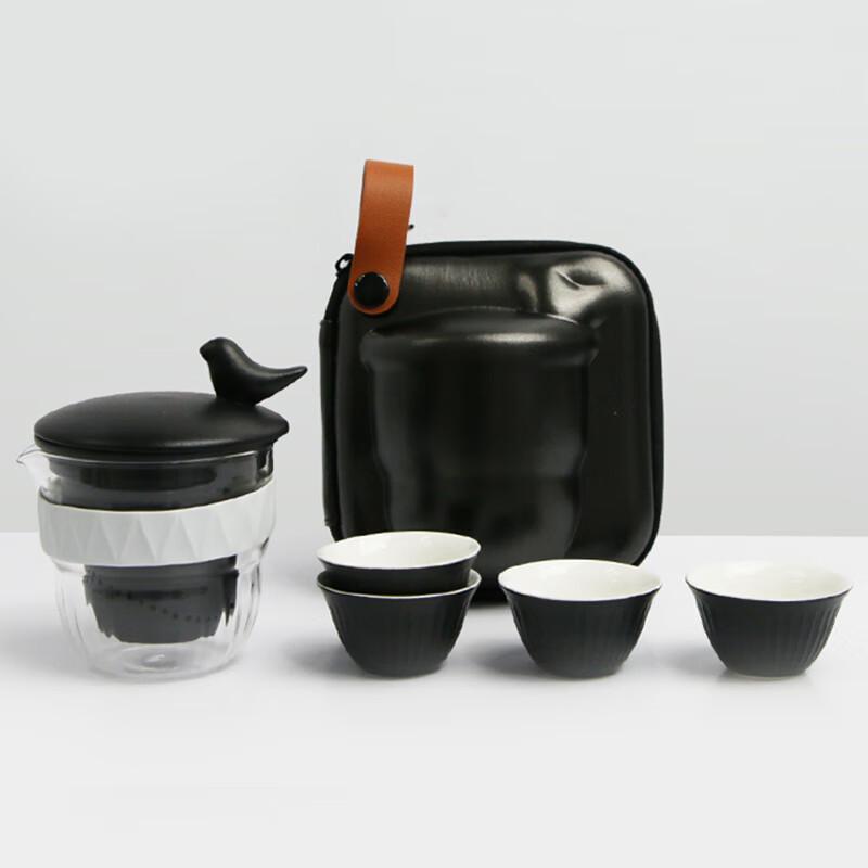 

Darun Kiln Magpie Travel Tea Set