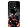 Phone Case - MANIACASE - Xiaomi Redmi Note 13 Pro 5G - Silicone - Black - Dragon Ball Goku Kanji