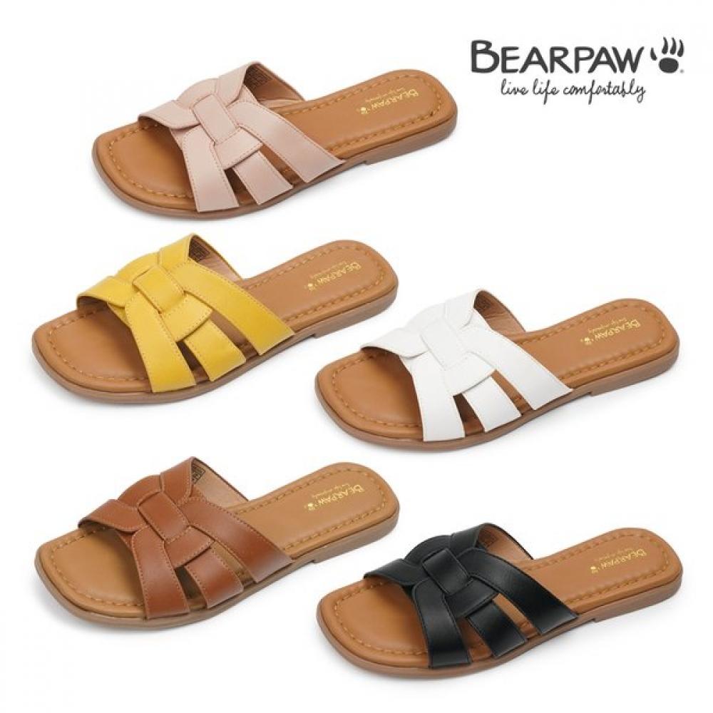 BearpaW Women S SlipperS K2258rb W white/230