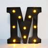 1PC 21.8cm LED Letter Light Luminous Letter and Number Night Light Suitable for Home Bar Wedding Birthday Party Decoration