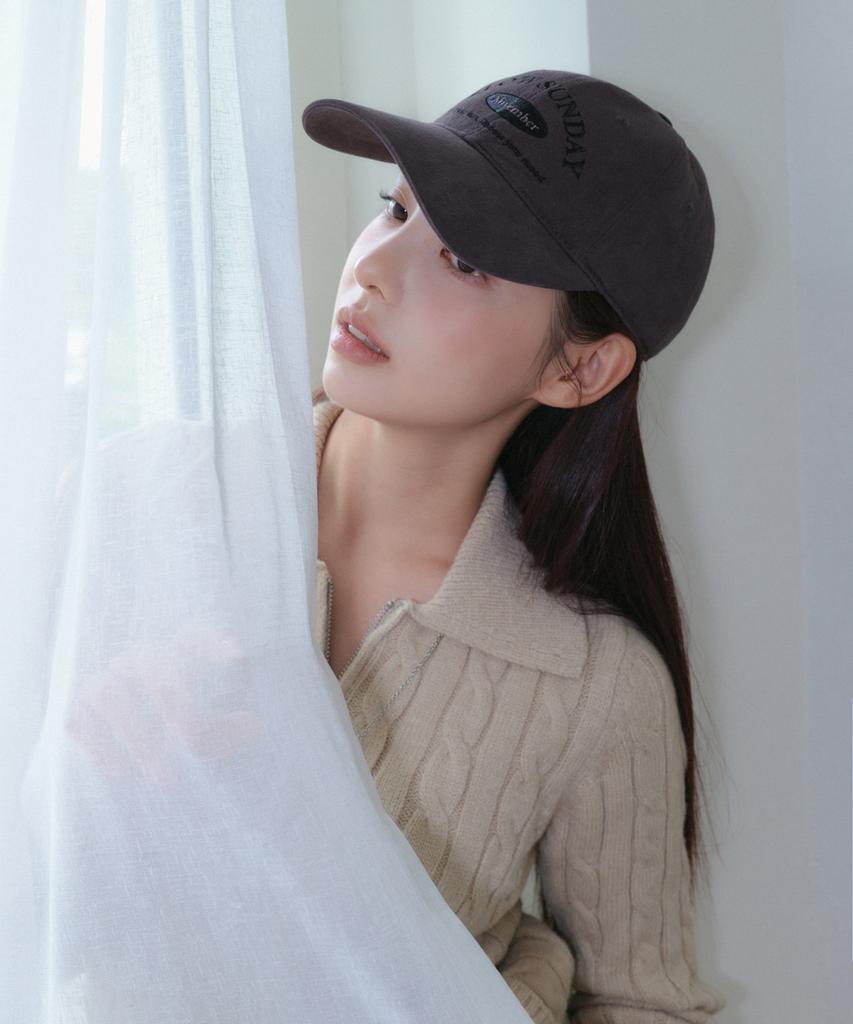 Luseoul Slow Sunday Ball Cap Charcoal