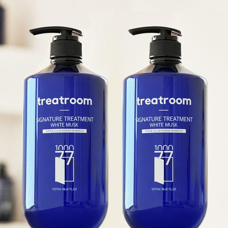 TREATROOM [Набор из 2 шт.] Фирменный уход Аромат Белого мускуса 1077 мл Signature Treatment (White Musk) (2 pieces)