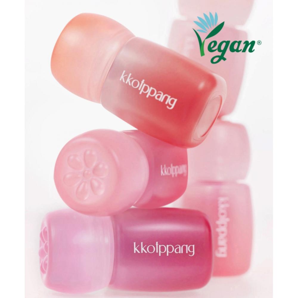 Kkotppang Тинт для губ с эффектом размытия Rose Blur Tint 5 цветов 01. Dodo Rose