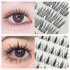 6 Rows Self Adhesive Eyelashes No Glue Individual Lashes High Quality Soft Idol Lash Clusters